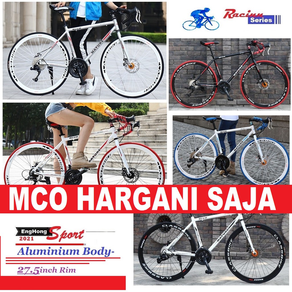 EngHong Aluminium Roadbike Racing bike 26inch, 700c road bike, 700c