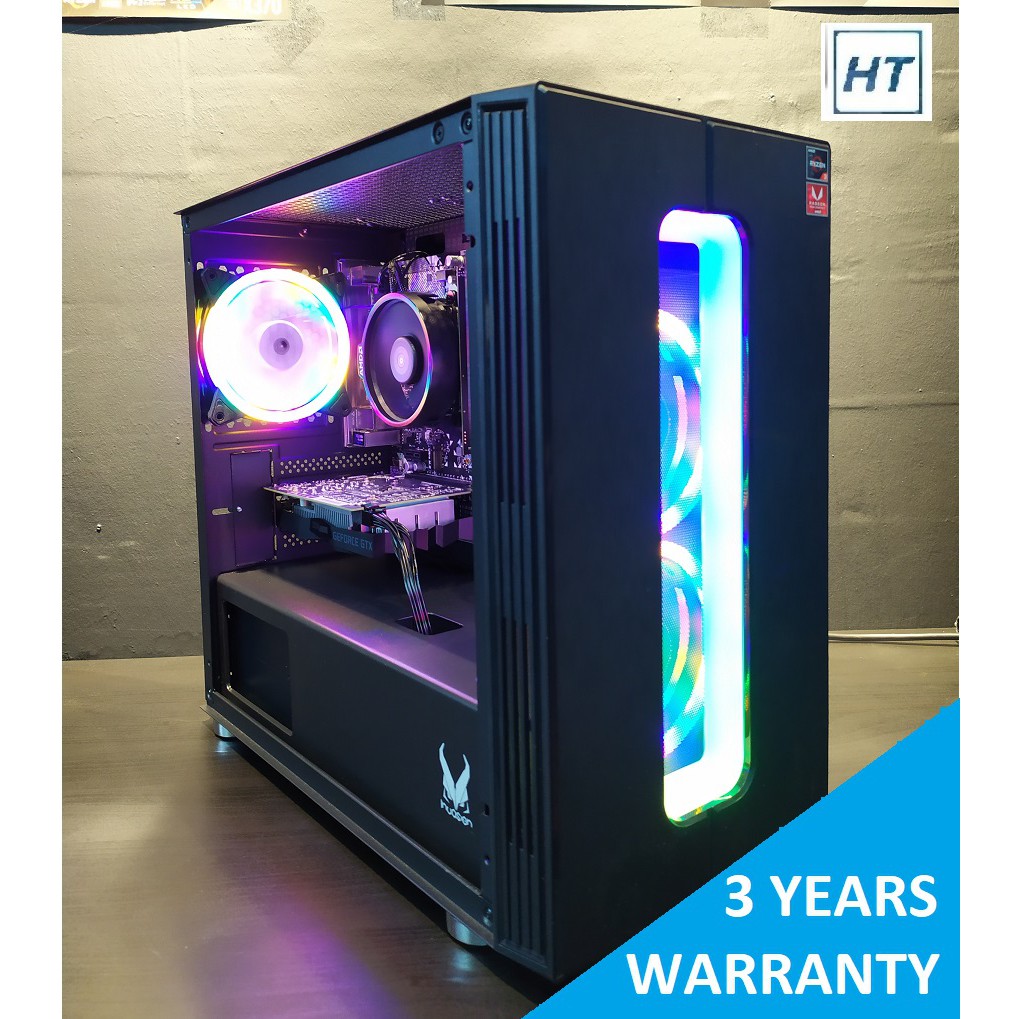 Amd Ryzen 3 3200G with ASUS GTX1650 Super GDDR6 4GB Premium Gaming PC ...