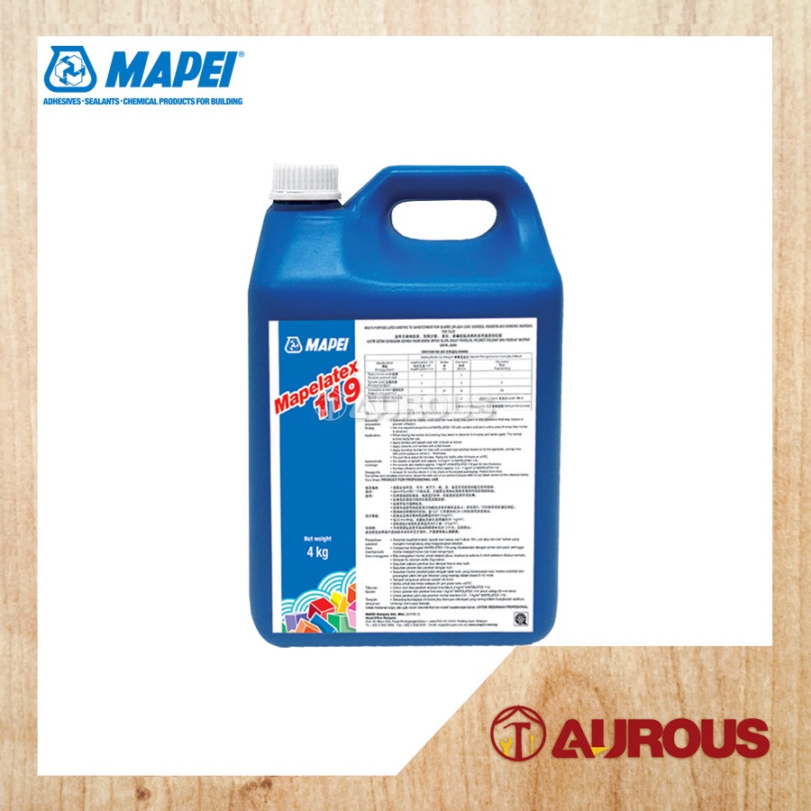 MAPEI SUSU ADMIX PLUS MAPELATEX 119 4L | Shopee Malaysia