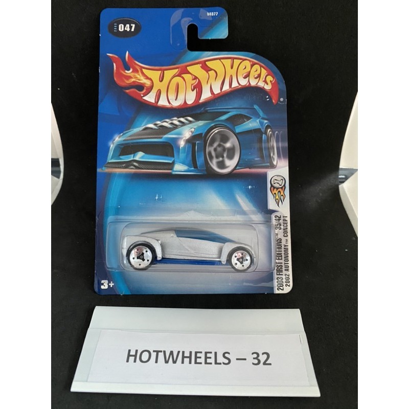 HOT WHEELS GREY 2002 AUTONOMY CONCEPT | Shopee Malaysia