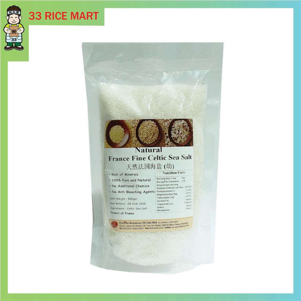 33 Rice Mart Natural France Fine Celtic Sea Salt (500g) 天然法国海盐 （细 ...