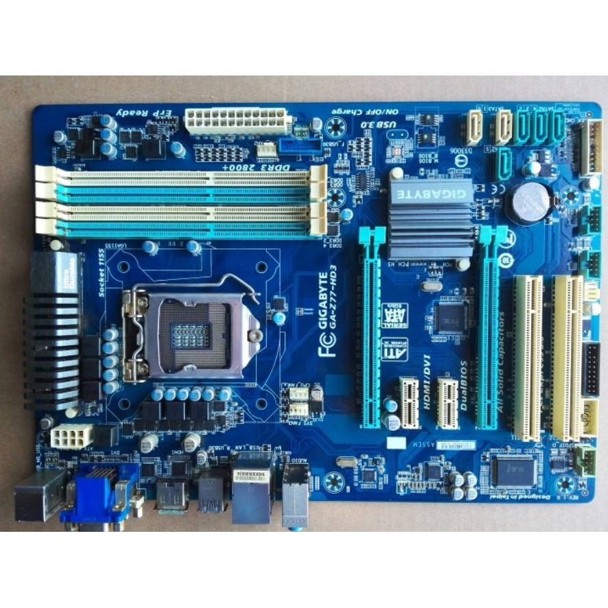 All Intel motherboards GIGABYTE/ASUS H61 / P61 / B75 / H77 / Z77 z77