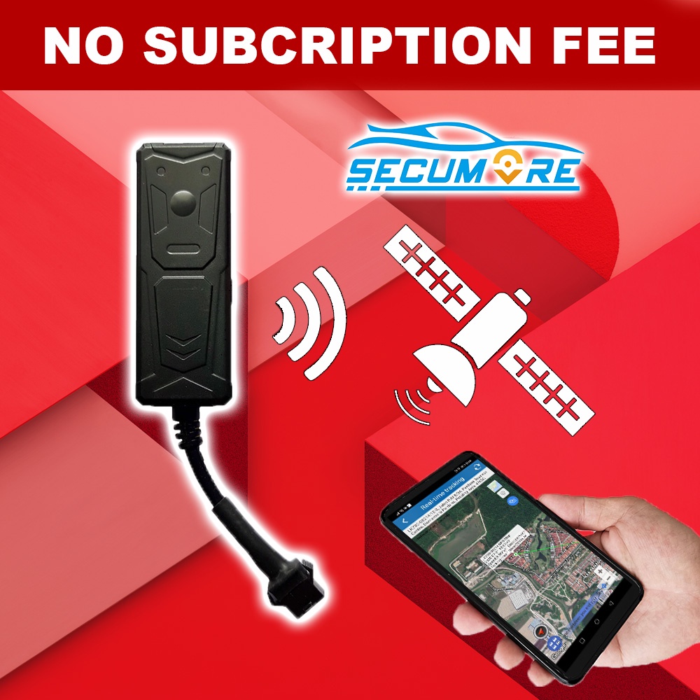 SECUMORE GPS Tracker GPRS Wired Tracking System FREE APP LKGPS TKSTAR