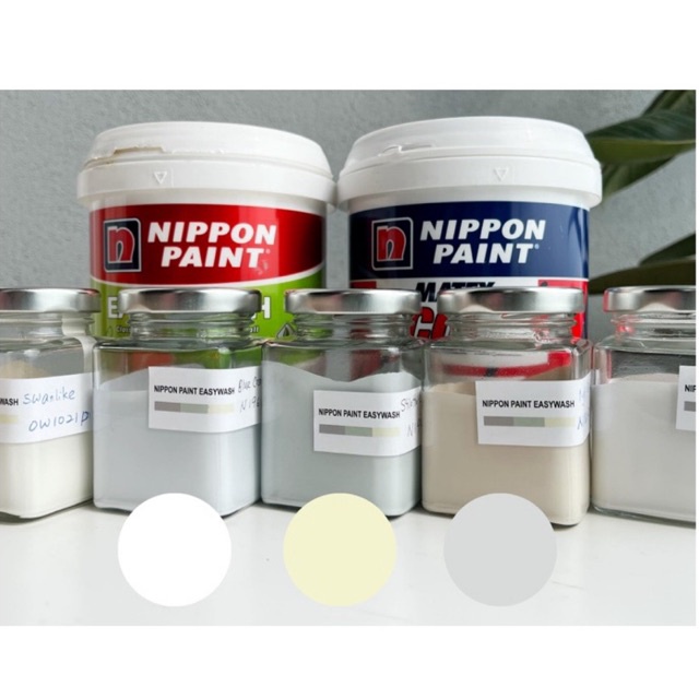 Nippon PaintTIMELESS OFF WHITE SERIES Cat Tester Wall Painting Tester