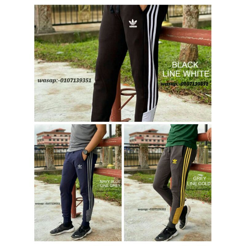 🔥🔥Ready stock🔥🔥 Sluar Unisex Trouser adids.(H&M)🔥🔥HOT SELL 🔥🔥 | Shopee ...