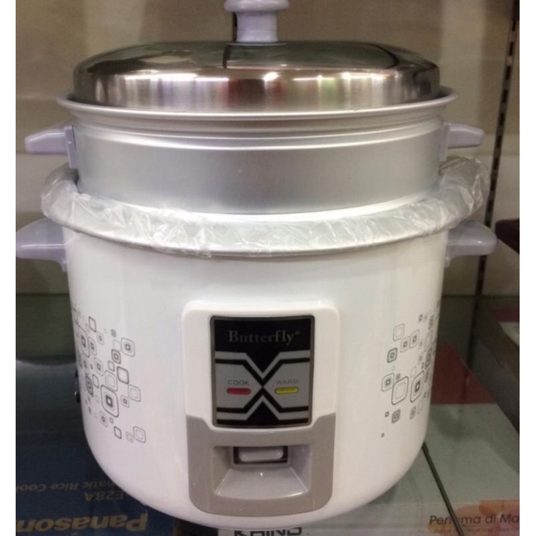 Butterfly 1.8L Rice Cooker with Steamer- BRCS18 | Shopee Malaysia