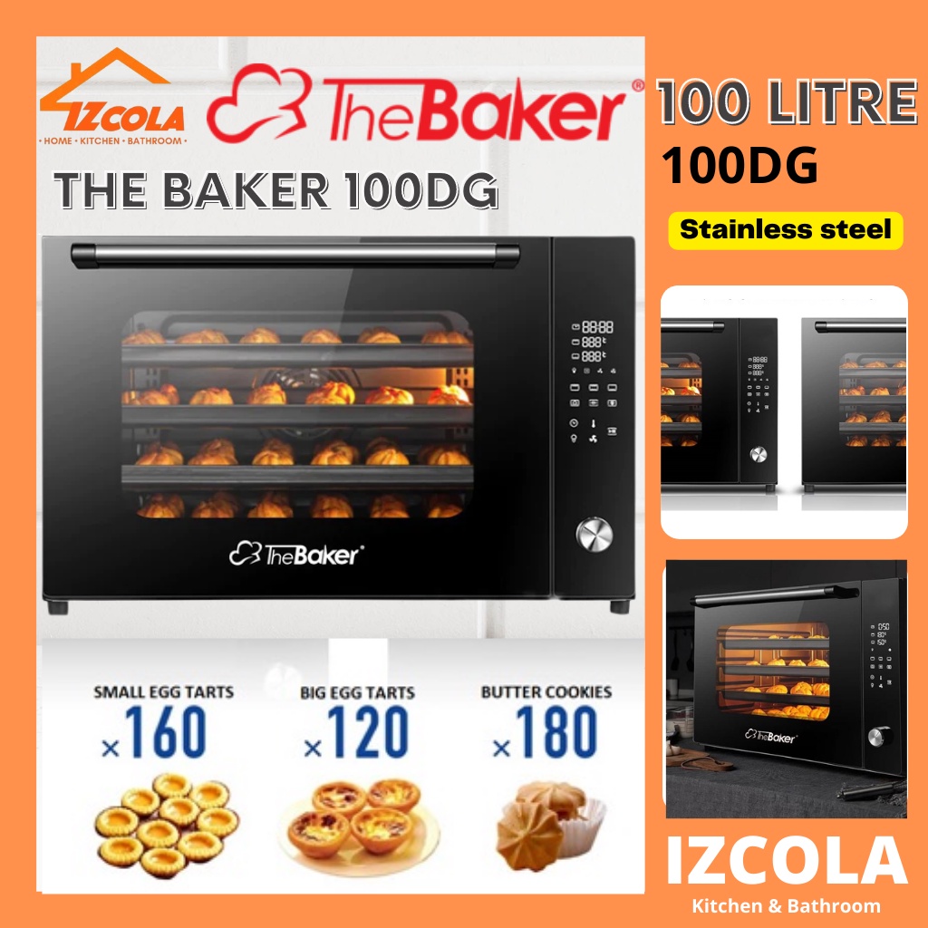 The Baker Electric Oven Digital (100 L) ESM100DG ESM100DG Shopee