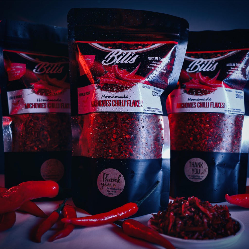 Anchovies Chilli Flakes (BILIS) Shopee Malaysia
