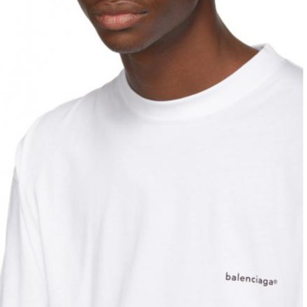 Balenciaga small 2024 logo shirt