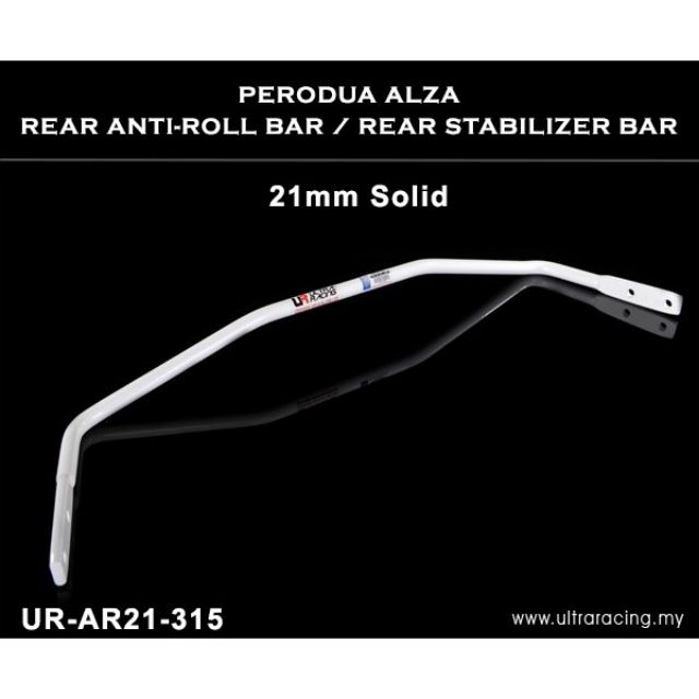 Perodua Alza Rear Anti Roll Bar (21 mm Solid) UR-AR21315 Ultra Racing ...