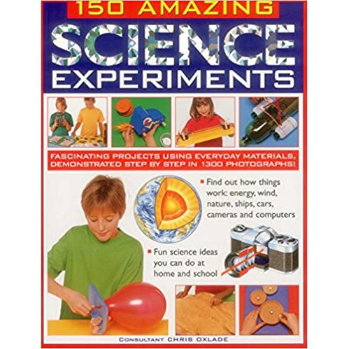 150 Amazing Science Experiments: Fascinating projects using everyday materials | Shopee Malaysia