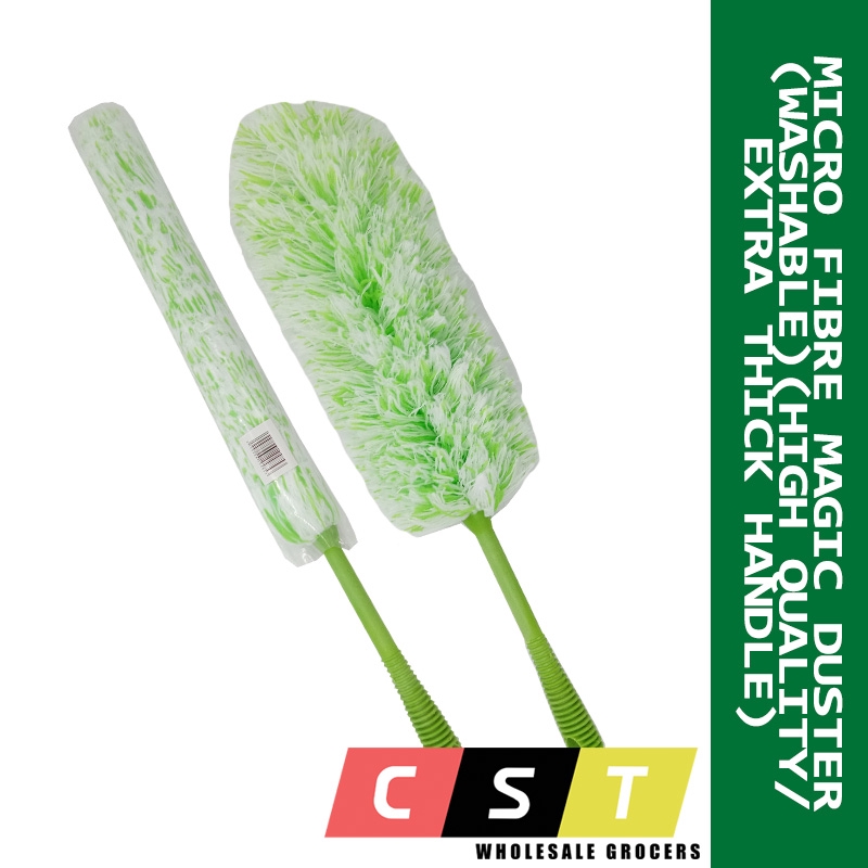 Micro Fiber Magic Duster (Washable)(High Quality,Extra Thick Handle ...