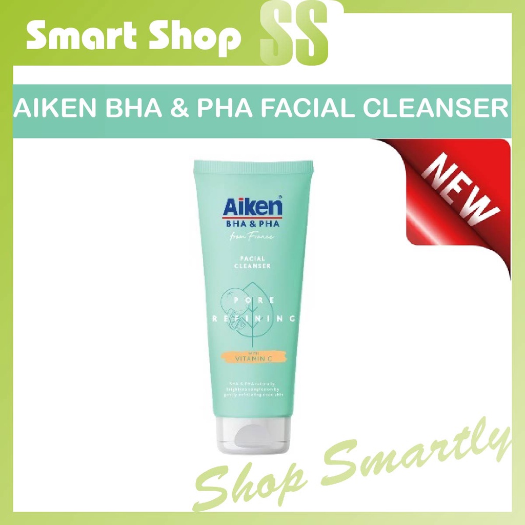 Aiken Bha Pha Exfoliating Pore Refine Cleanser 100G | Shopee Malaysia