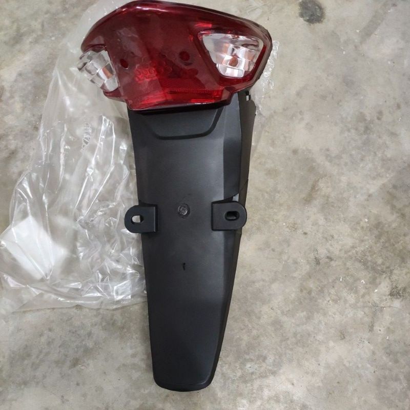 Tail lamp assy lampu belakang wave100r w100r rear fender maguard ...