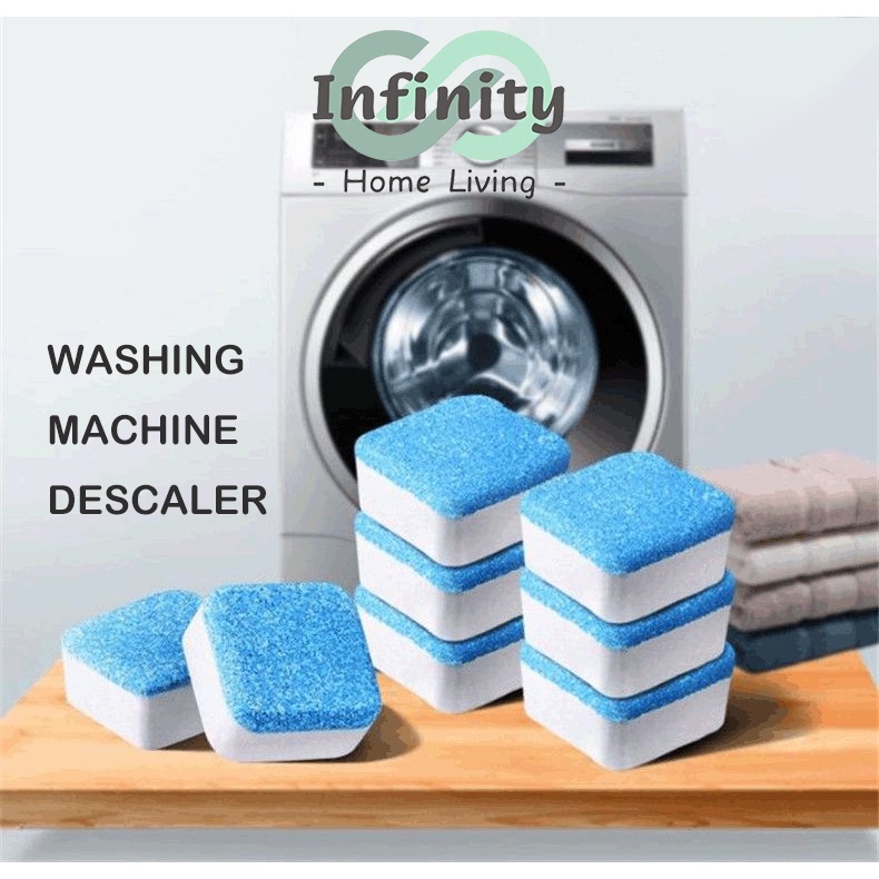 12 Pcs Washing Machine Deep Clean Tank Cleaner Cube Washing Machine