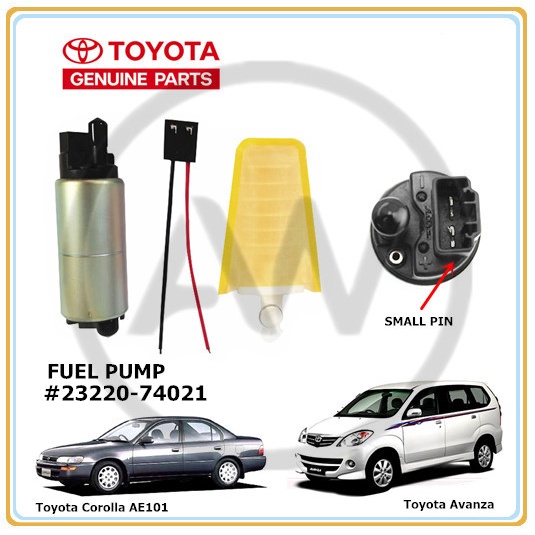 Toyota Avanza Corolla SEG AE101 Fuel Pump (Small Pin) (23220-74021 ...