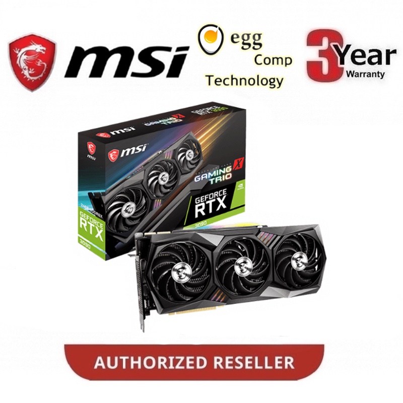 MSI RTX3090 GAMING X TRIO 24GB（MSI GEFORCE RTX 3090 GAMING X TRIO 