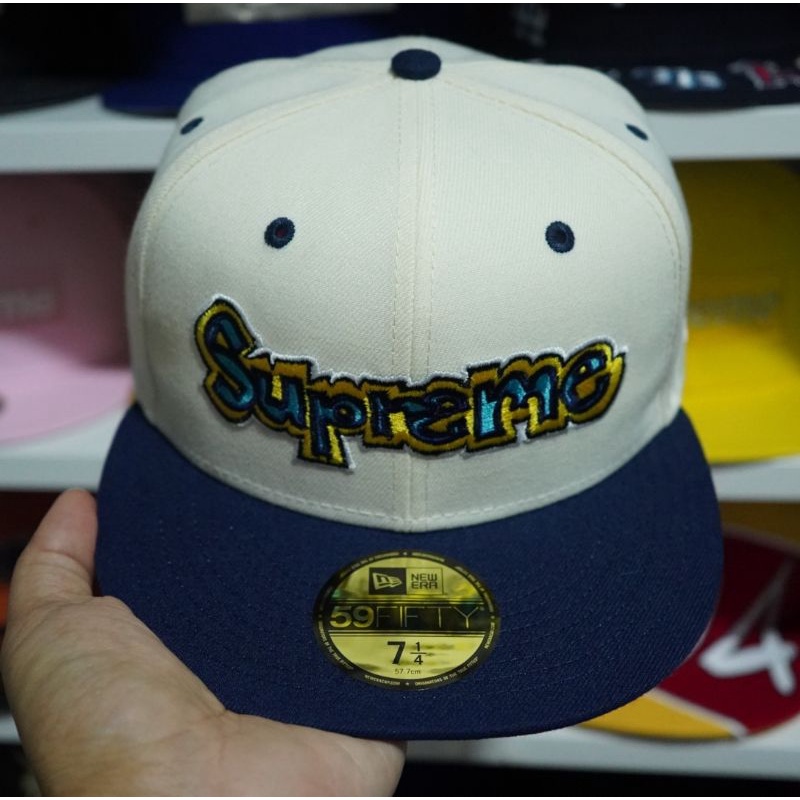 Supreme SS21 Gonz Logo X New Era 59Fifty Shopee Malaysia