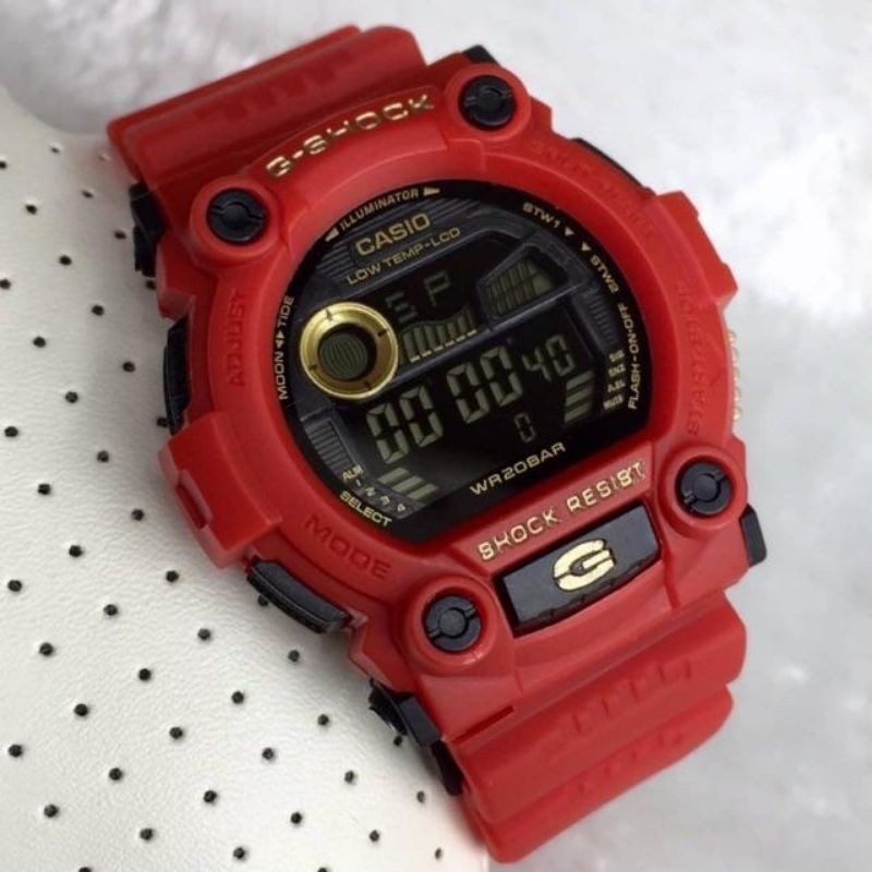 G shock discount mat moto merah