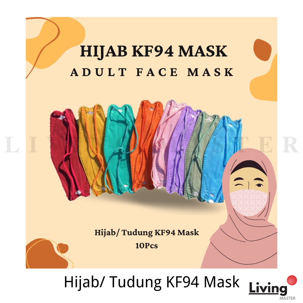 KF94 Black Face Masks - KFDA Approved Protective Masks Made In Korea 1015397
