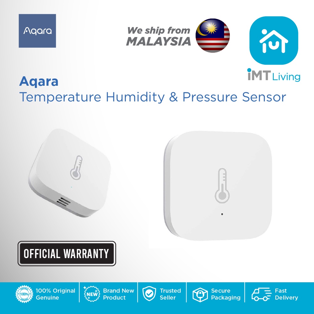Aqara Temperature Humidity & Pressure Sensor WSDCGQ11LM No Wiring