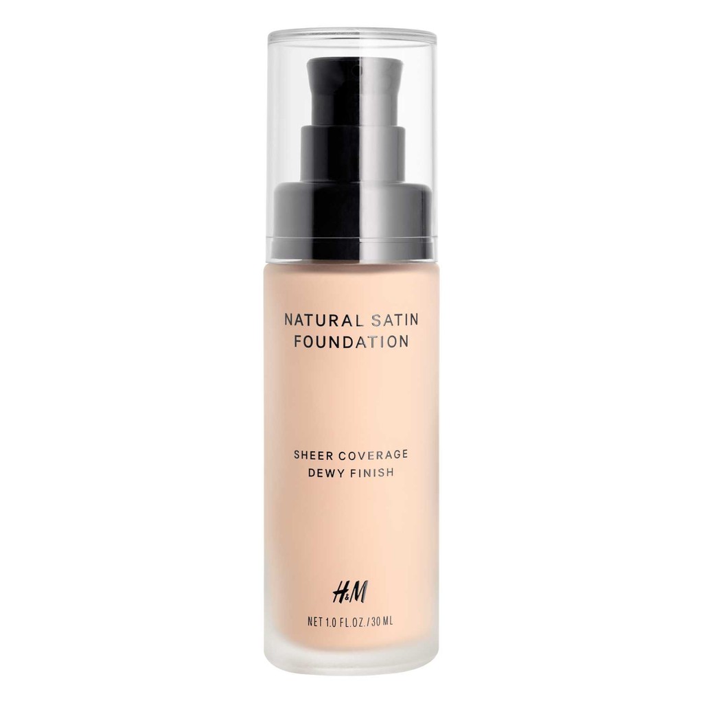 H&m natural 2025 satin foundation