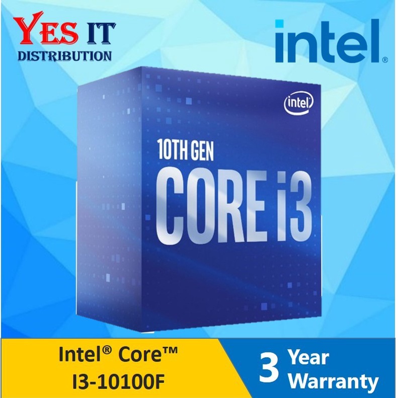 INTEL CORE I3-10100F 6M CACHE UP TO 3.60 GHz DESKTOP PROCESSOR