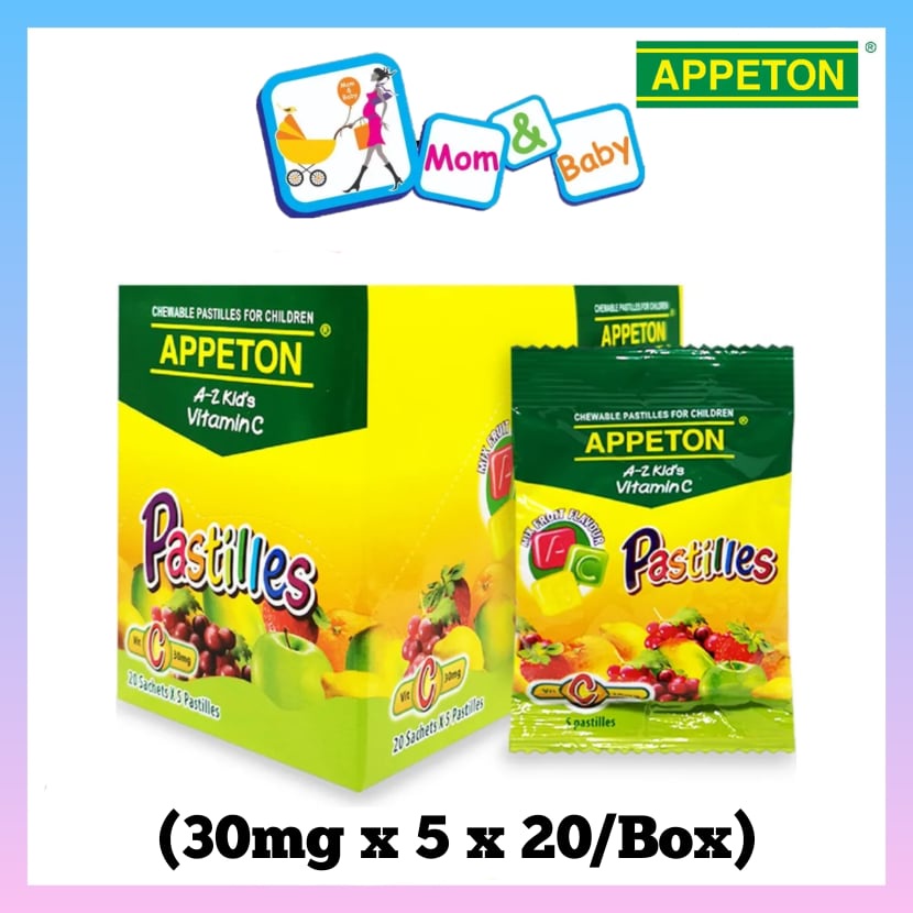 APPETON A-Z KID'S Vitamin C Pastilles Chewable Vitamin C for Children ...