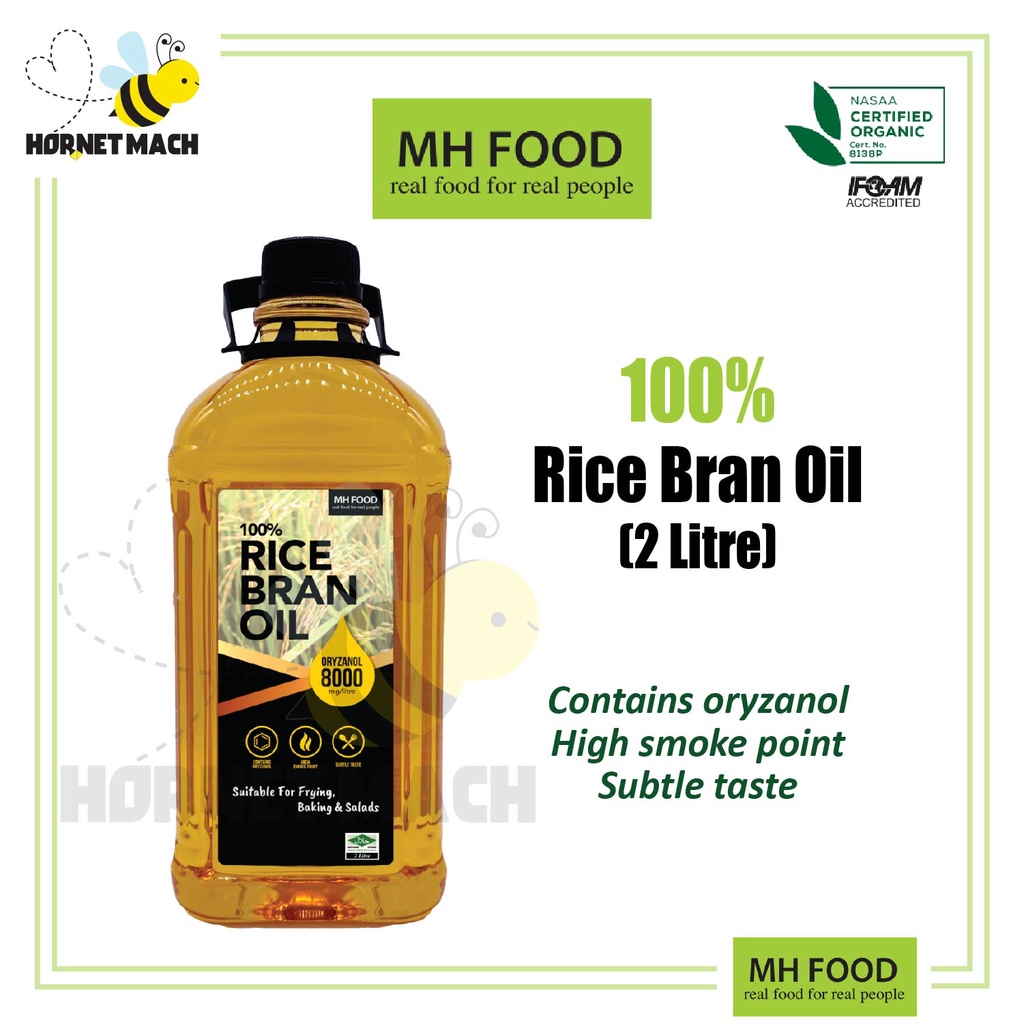 MH FOOD 100% Rice Bran Oil (2 Litre) | Shopee Malaysia