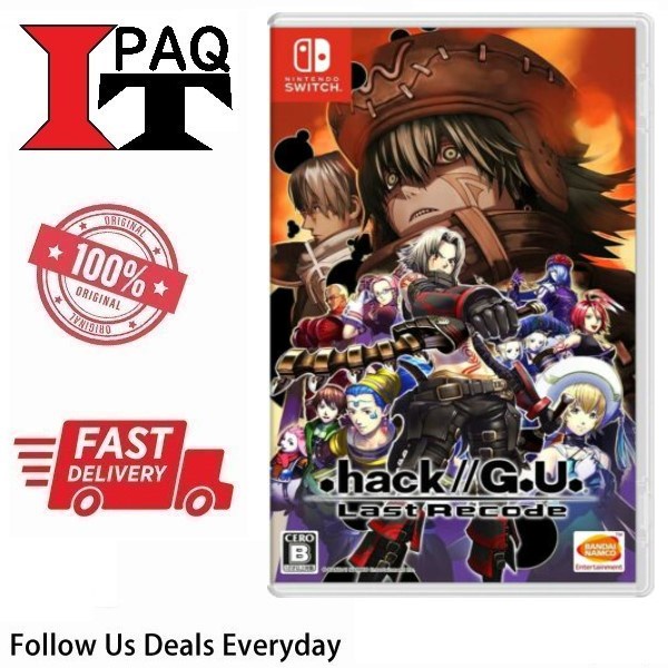 Nintendo Switch .Hack//G.U. Last Recode (Asia)(English) | Shopee Malaysia