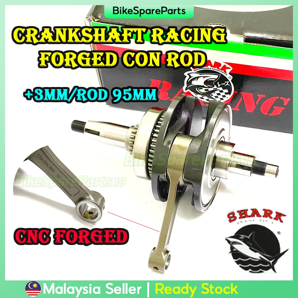 HONDA RS150 RS CRANKSHAFT RACING FORGED CON ROD CSA SHARK JET BULAT ...