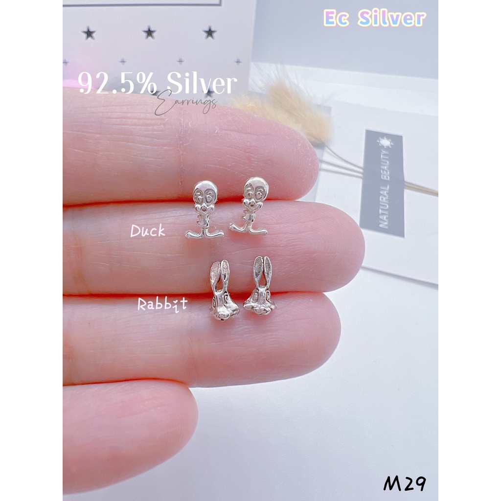 Silver deals earring malaysia