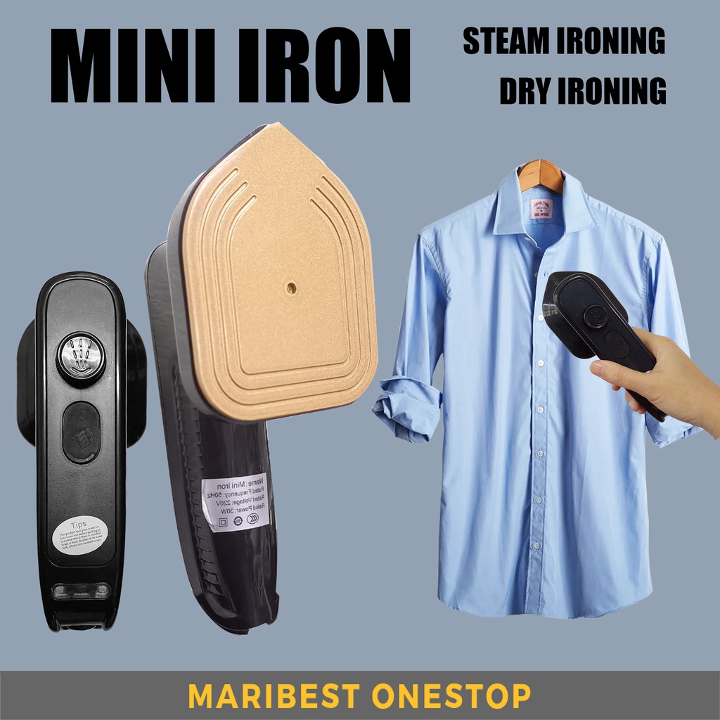 Portable Steam Iron Steam Dry Iron Mini Iron Travel Iron Handheld Steam