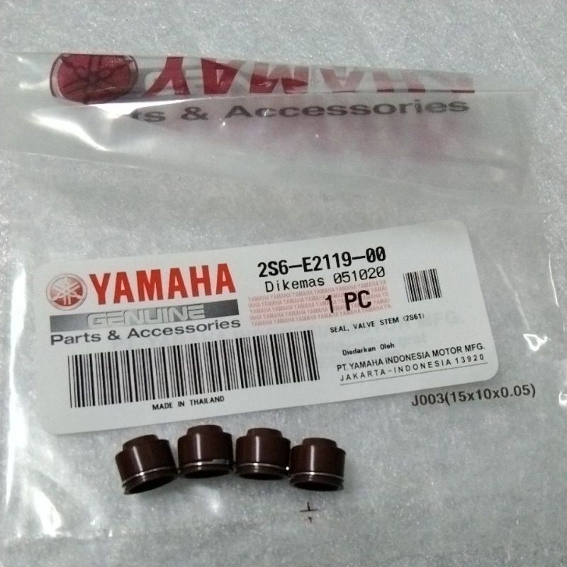 LC135/Y15zr/Y16/FZ150 Valve Seal Set (4pcs) 100 Original hly Shopee