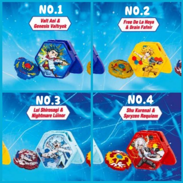 Happy Meal Toys Beyblade | Shopee Malaysia