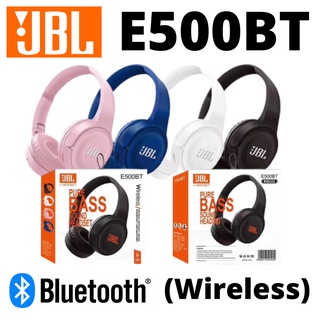 JBL E500BT Wireless Ear Headphones Bluetooth Headset Super Bass