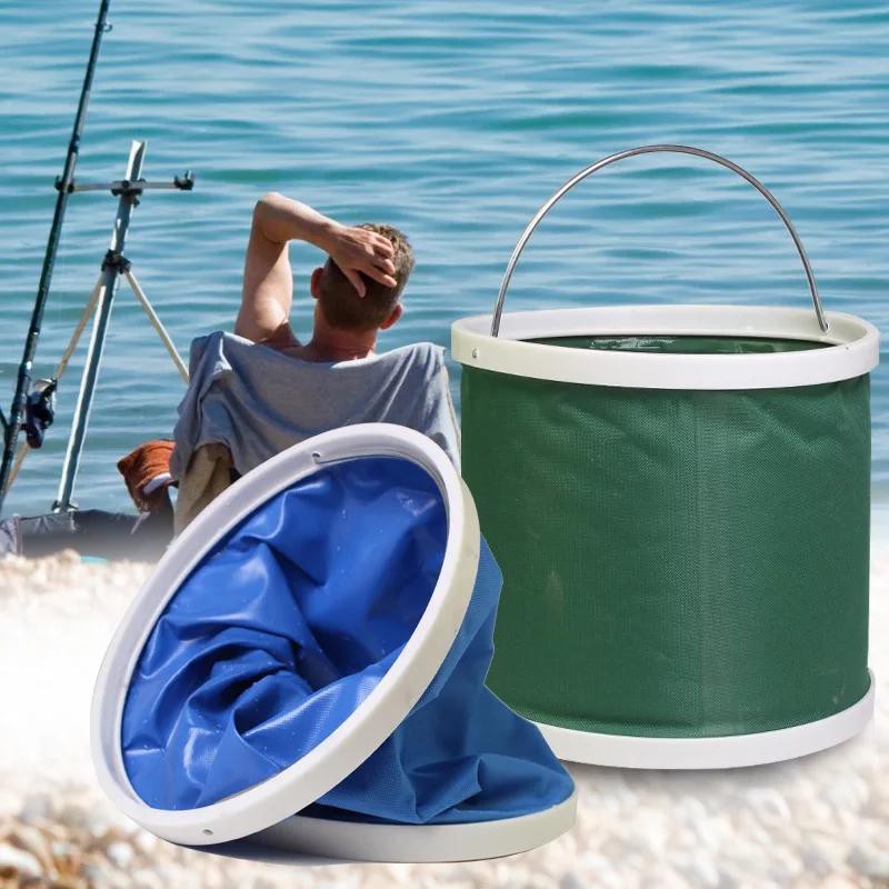 Car Water Container Barrel Multifunctional Magic Foldable Dustbin ...