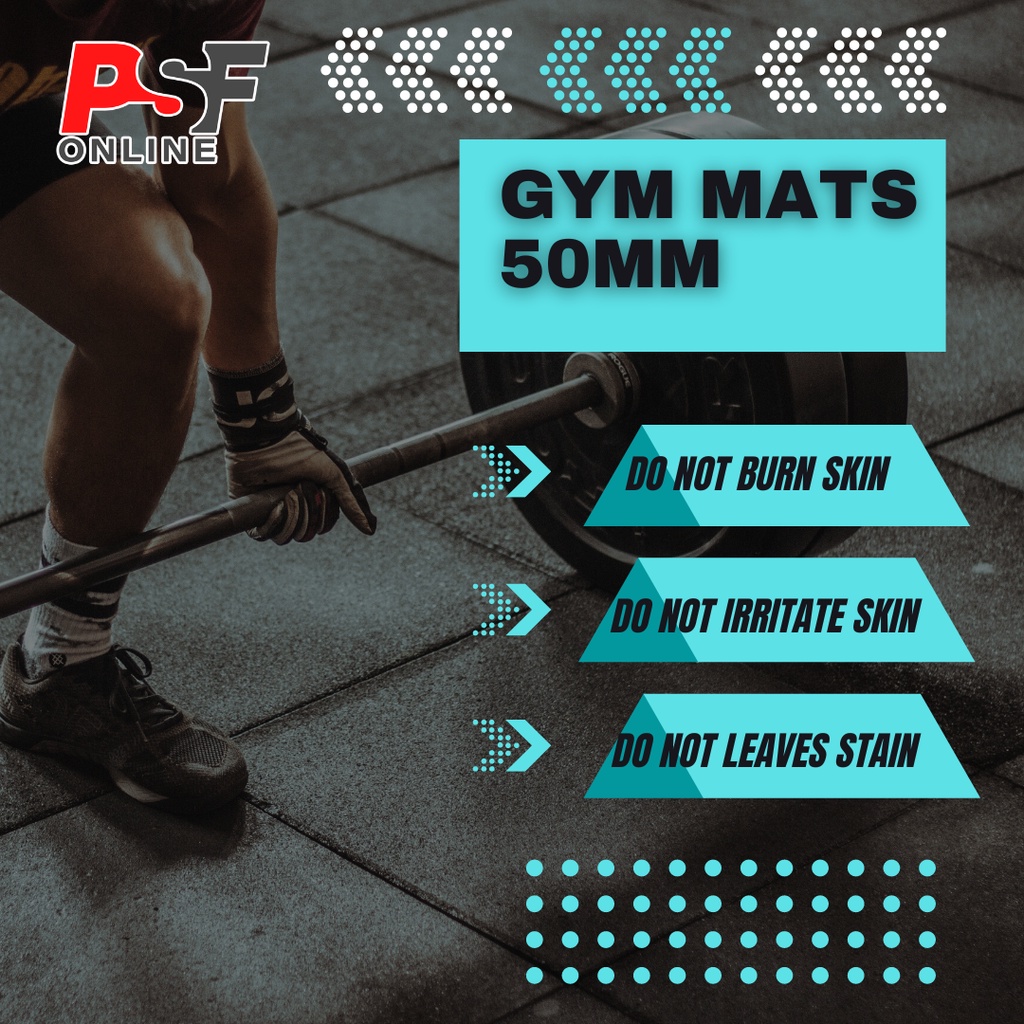 50mm discount gym flooring