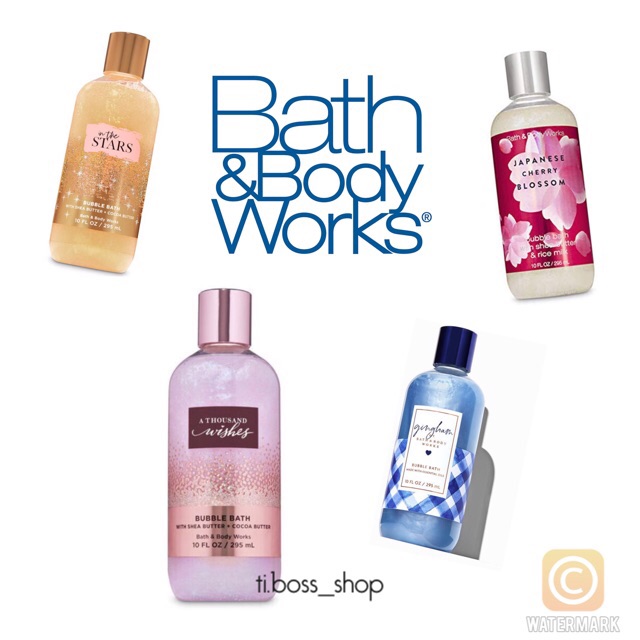 🌸 💯AUTHENTIC 🌸 Bath Body Works Bubble Bath Bain Moussant Shopee