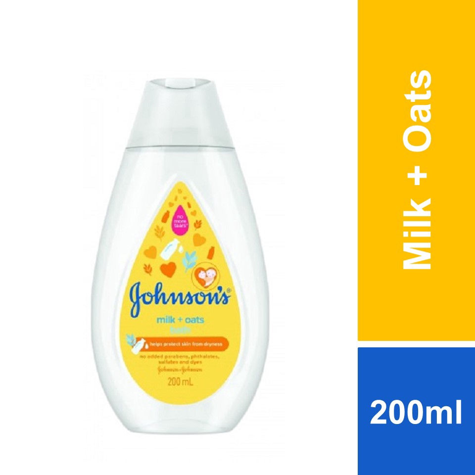 Johnson baby bath hot sale milk and oats