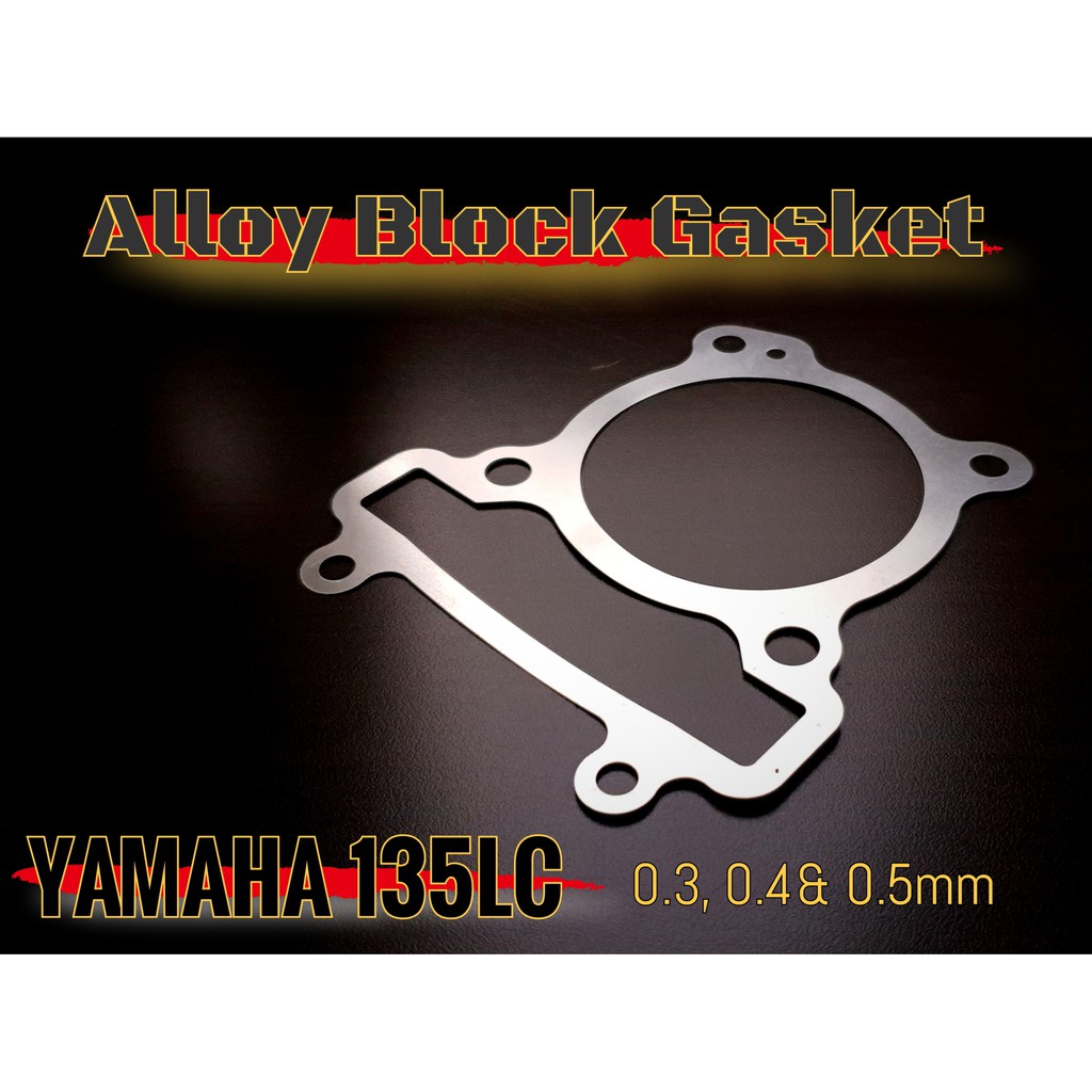 135LC / LC135 GASKET BLOCK ALLOY 0.2mm 0.3mm 0.4mm 0.5mm 1.0mm 2.0mm 2 ...