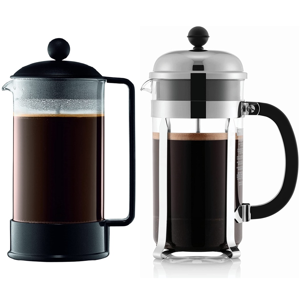 Bodum Brazil French Press Chambord French Press Coffee Maker, 3 / 8