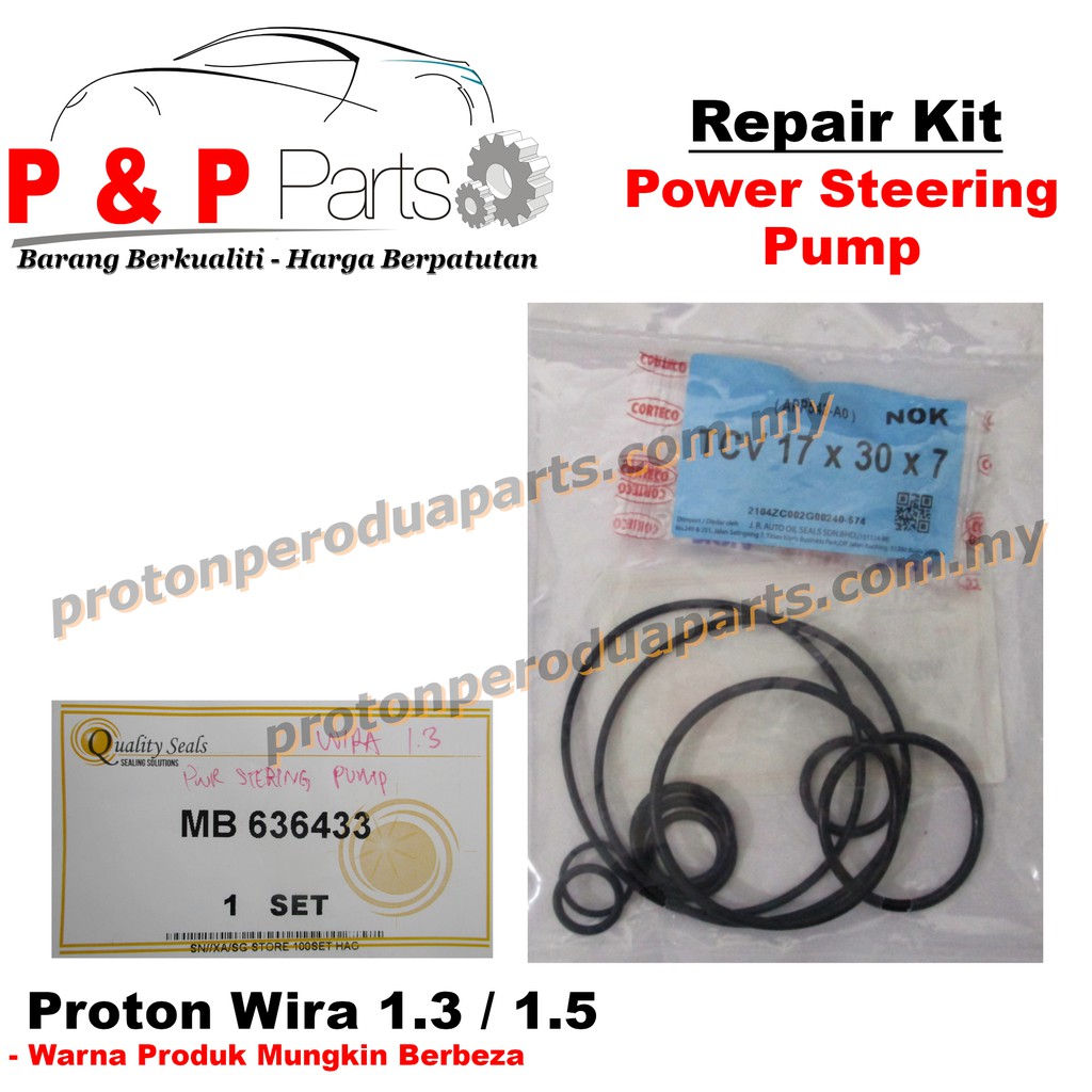 Power Steering Pump Repair Kit Proton Wira Satria 1.3 1.5 Shopee