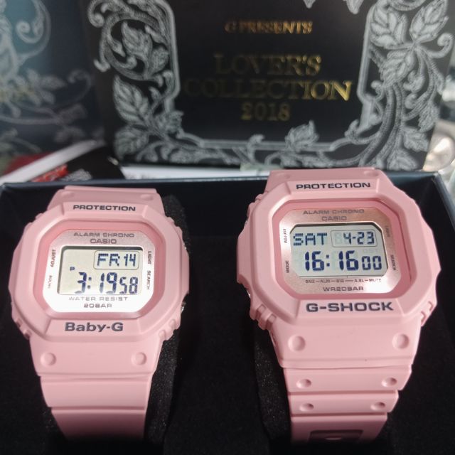 LOV 18B 4DR Original Casio G shock X Baby g presents lover s collection 2018 LOV LOV 18 LOV 18B Shopee Malaysia