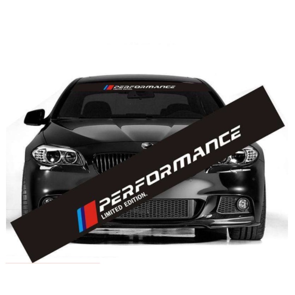 BMW M PERFORMANCE FRONT WINDSCREEN STICKER | Shopee Malaysia