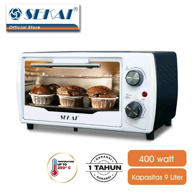 Sekai Low Watt Electric Oven / Food Grill Capacity 9L OV 090 Shopee