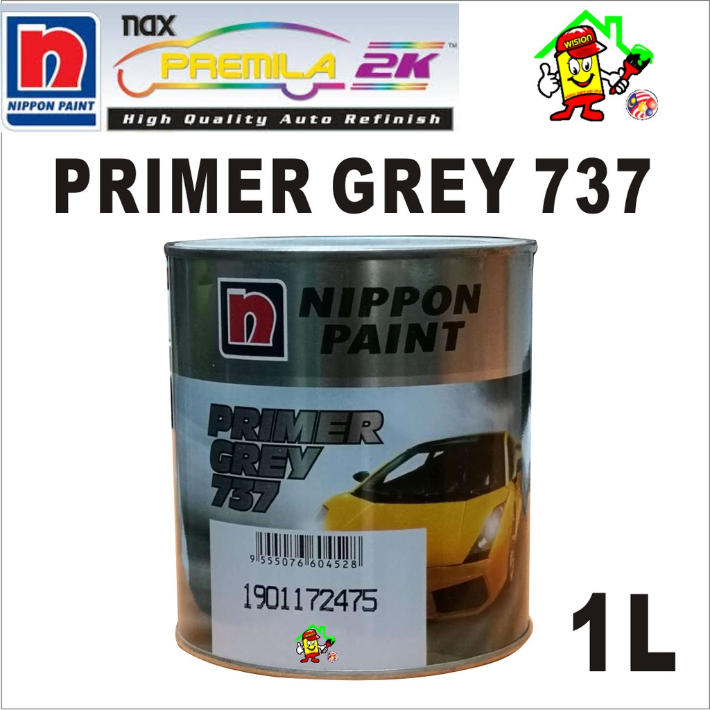 1L PRIMER GREY 737 FOR BODY CAR AUTOMOTIVE PAINT PRIMER UNDERCOAT