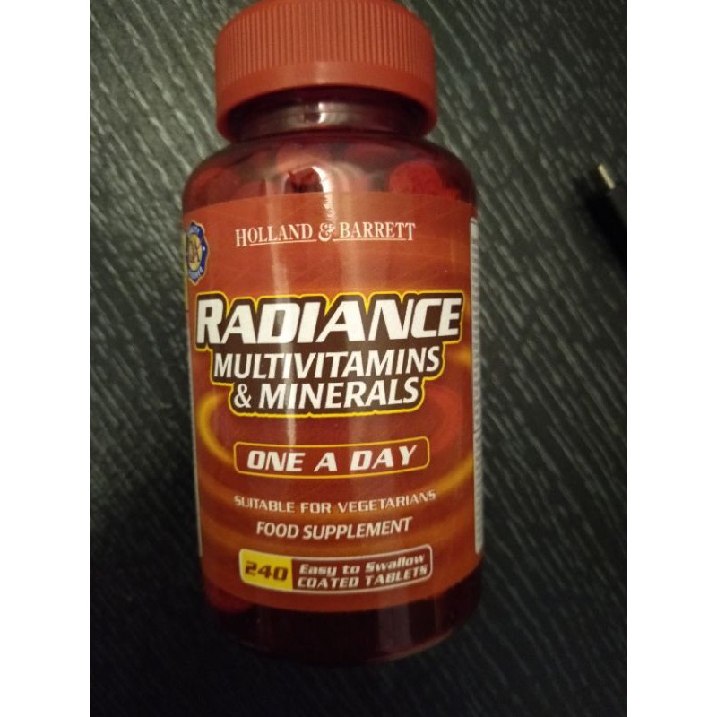 Holland & Barrett Radiance Multivitamin & Minerals (Ready Stock ...