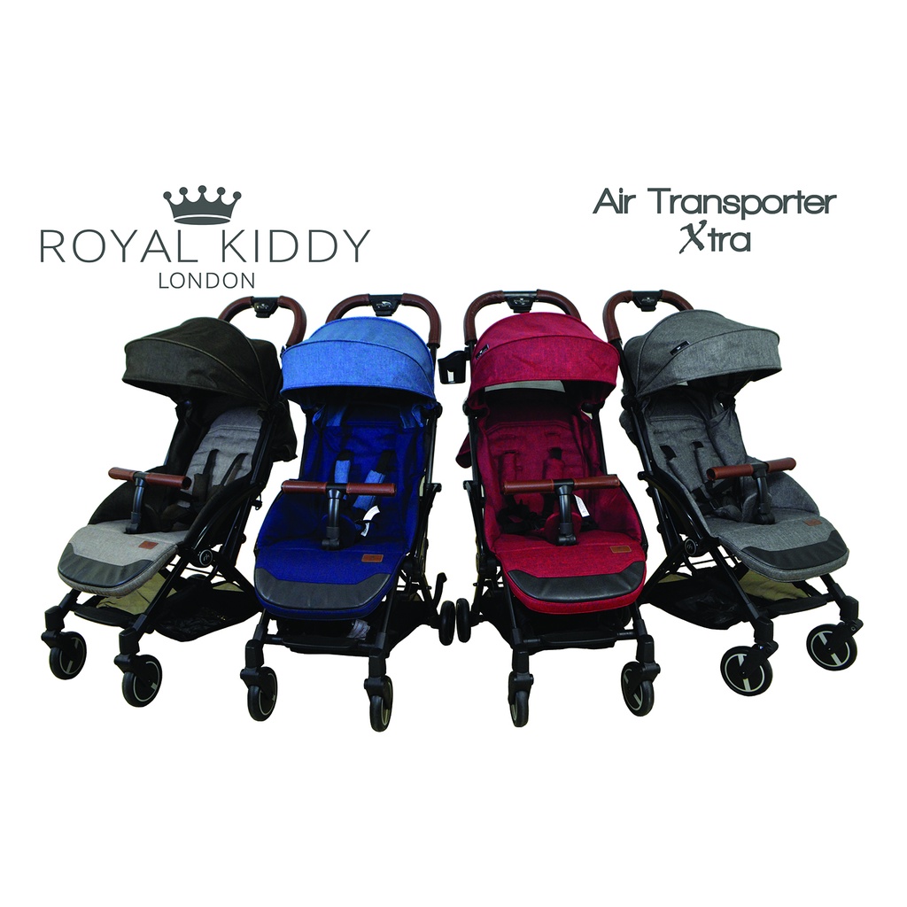 ROYAL KIDDY LONDON Air Transporter Xtra Light Weight Baby Stroller GREY Compact Cabin Size 6FREE GIFT Shopee Malaysia