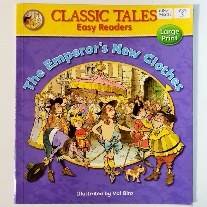 MBH | NEW | SALE| CLASSIC TALES EASY READER : THE EMPEROR'S NEW CLOTHES ...